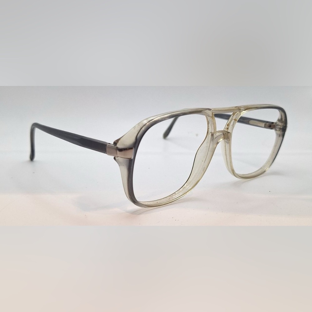 Luxottica LU3514 Gray Translucent Pilot Sunglasses Frames Only